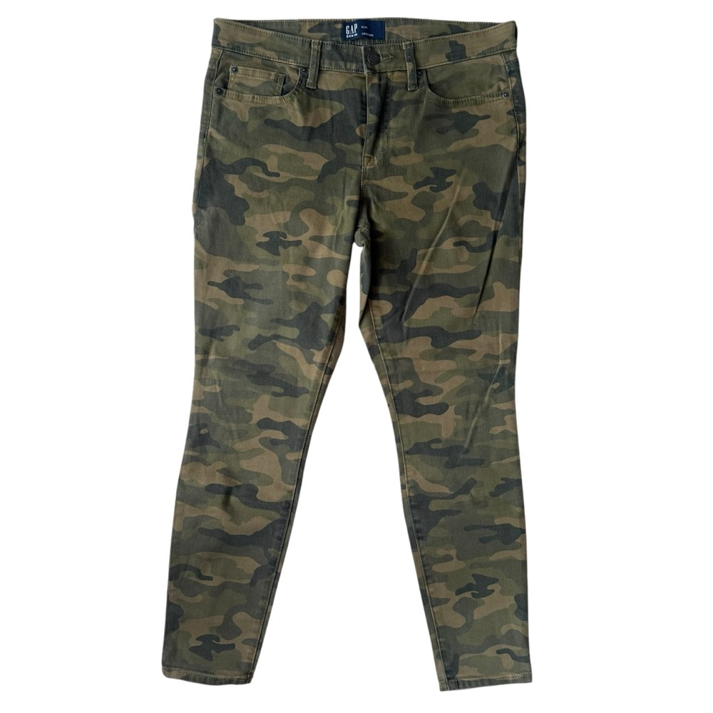 GAP Camouflage Ankle Length Skinny Jeans